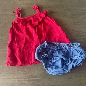 Tank and bloomer set